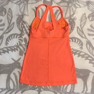 Lululemon Orange /Coral tank top